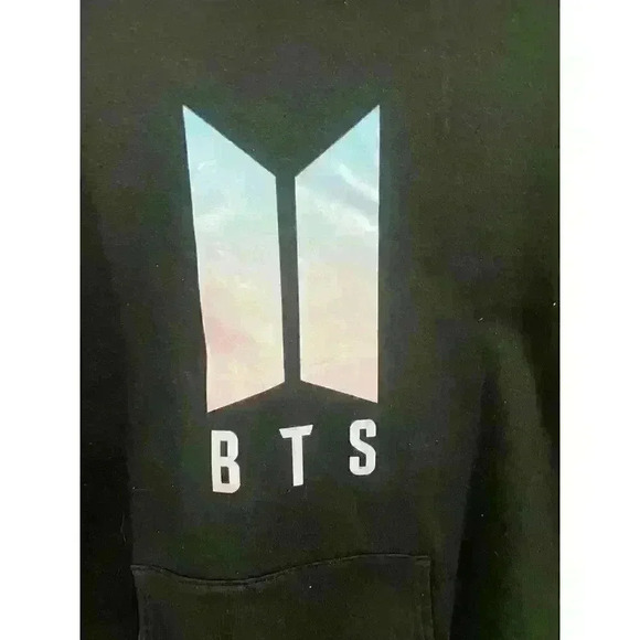 BTS World Tour Love Yourself Long Sleeve Hoodie, size L - Picture 2 of 11